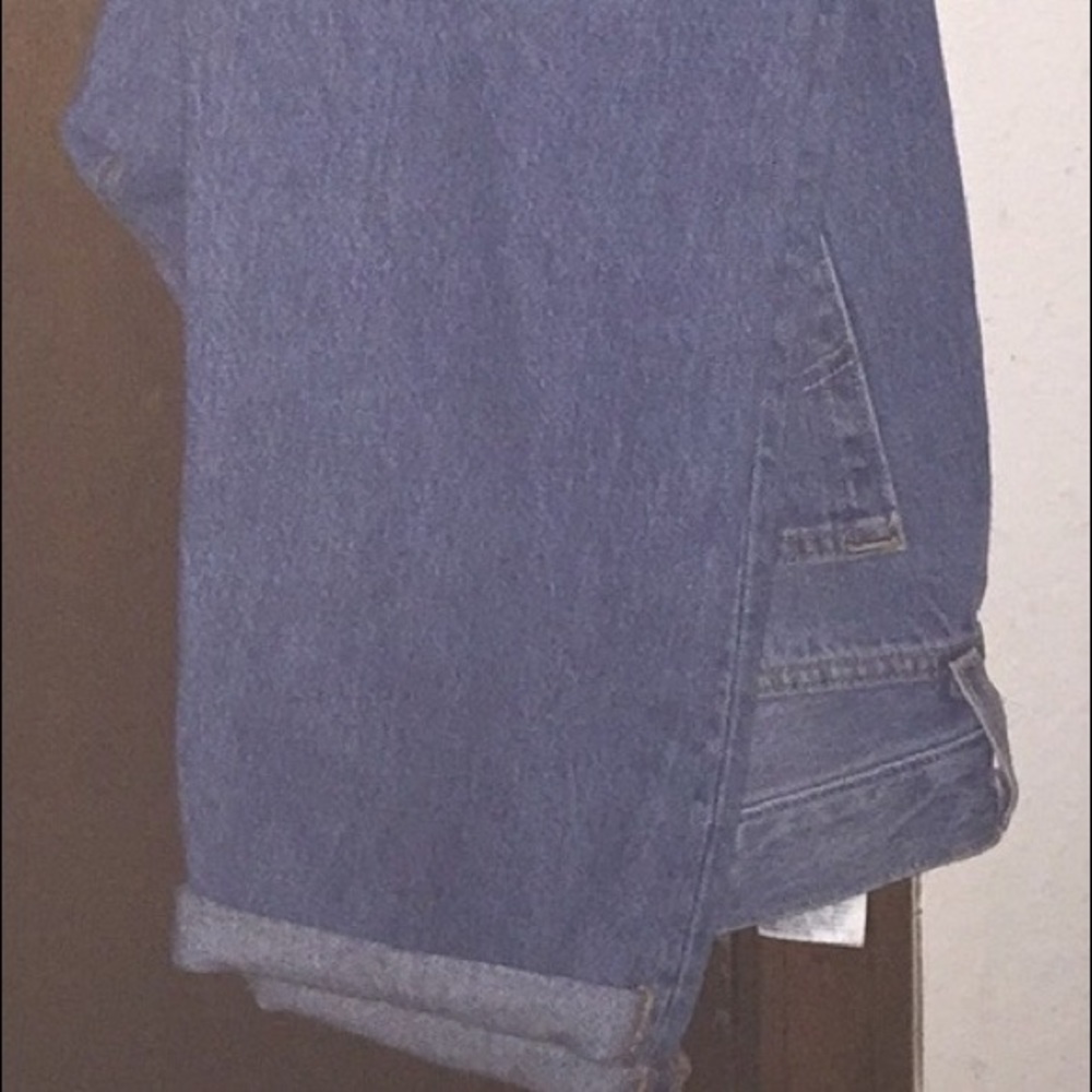 Women’s Levi Strauss tapered jeans blue 501